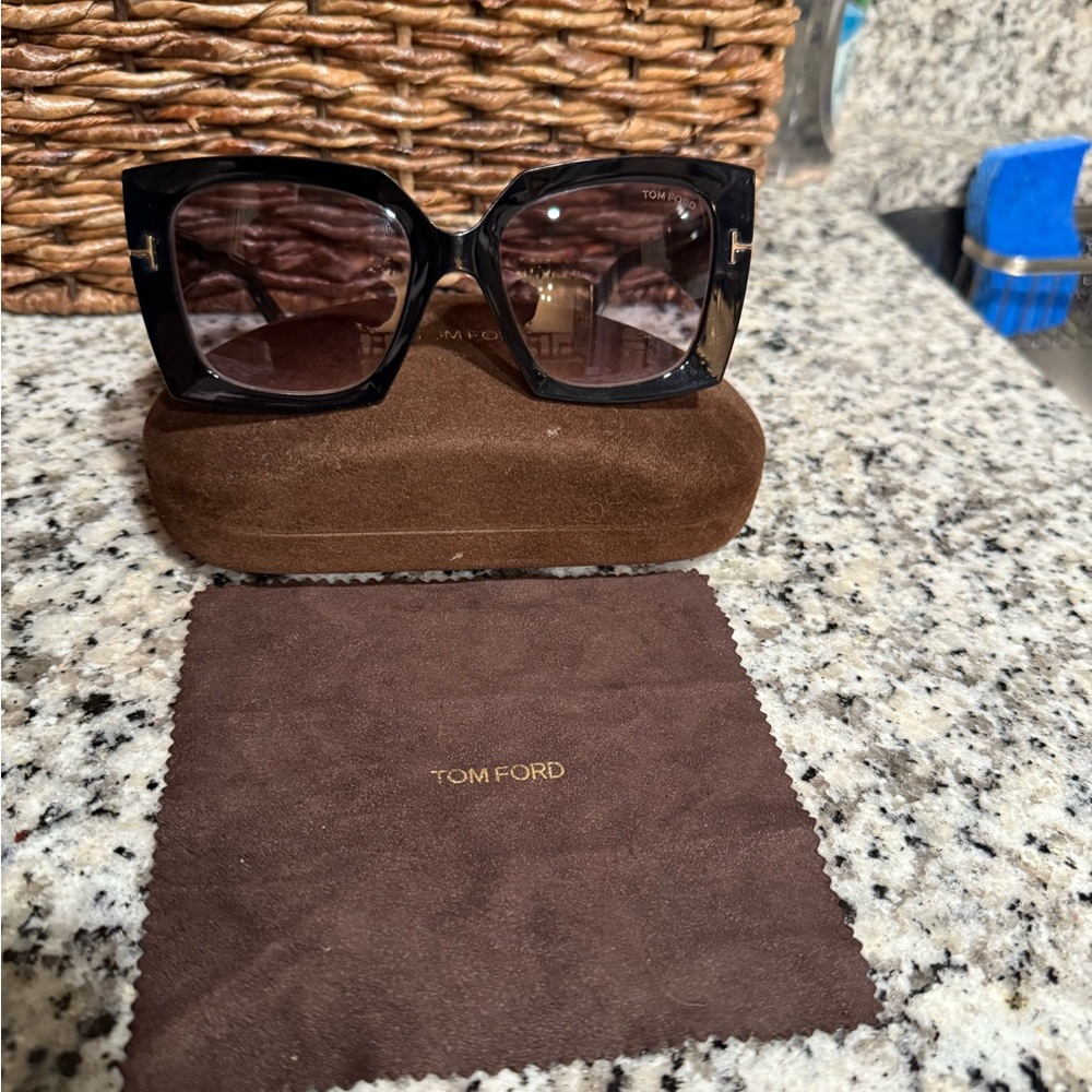 Tom Ford Dark Square Sunglasses